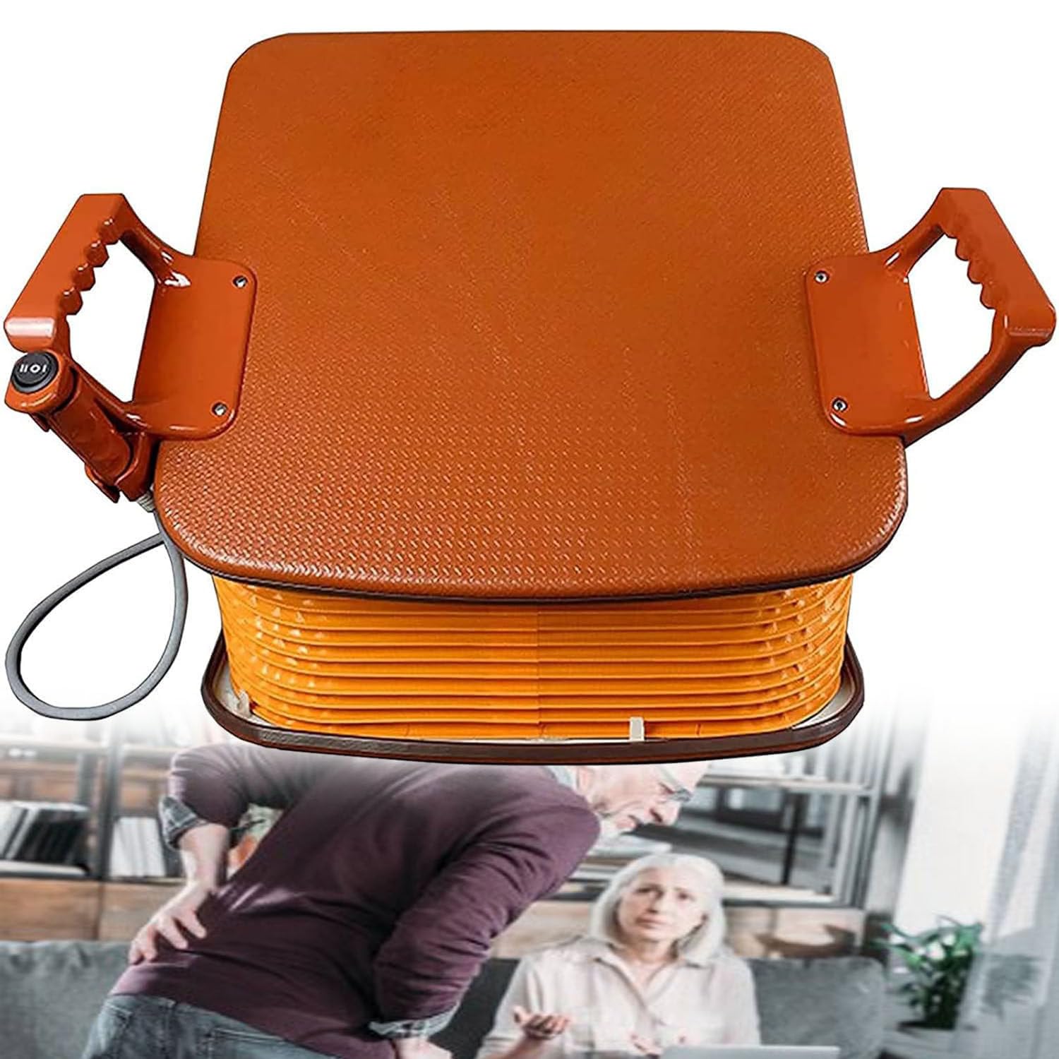 Dispositivos De Asistencia para Levantar Sillas De Pie, Diseñados para Adaptarse a La Mayoría De Sillones Y Sofás, Cojín Elevador Portátil, Cojín Elevador Eléctrico