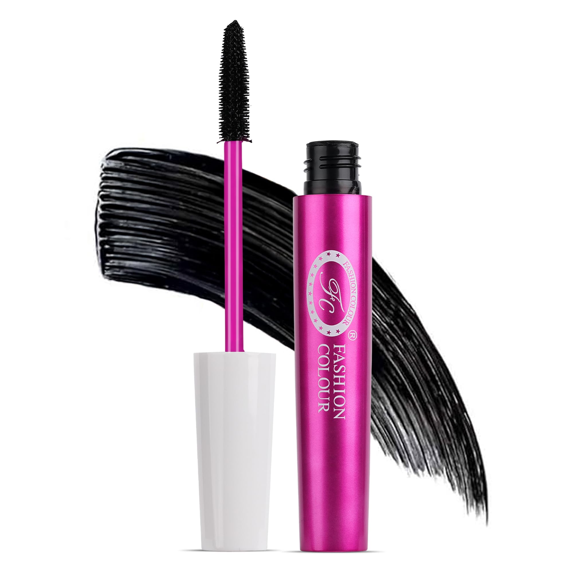 Fashion Colour Instant Volume & Length Mascara | Smudge-Proof & Waterproof Black Mascara | Long Lasting Eye Makeup | Clump-Free Lightweight Formula-image-24