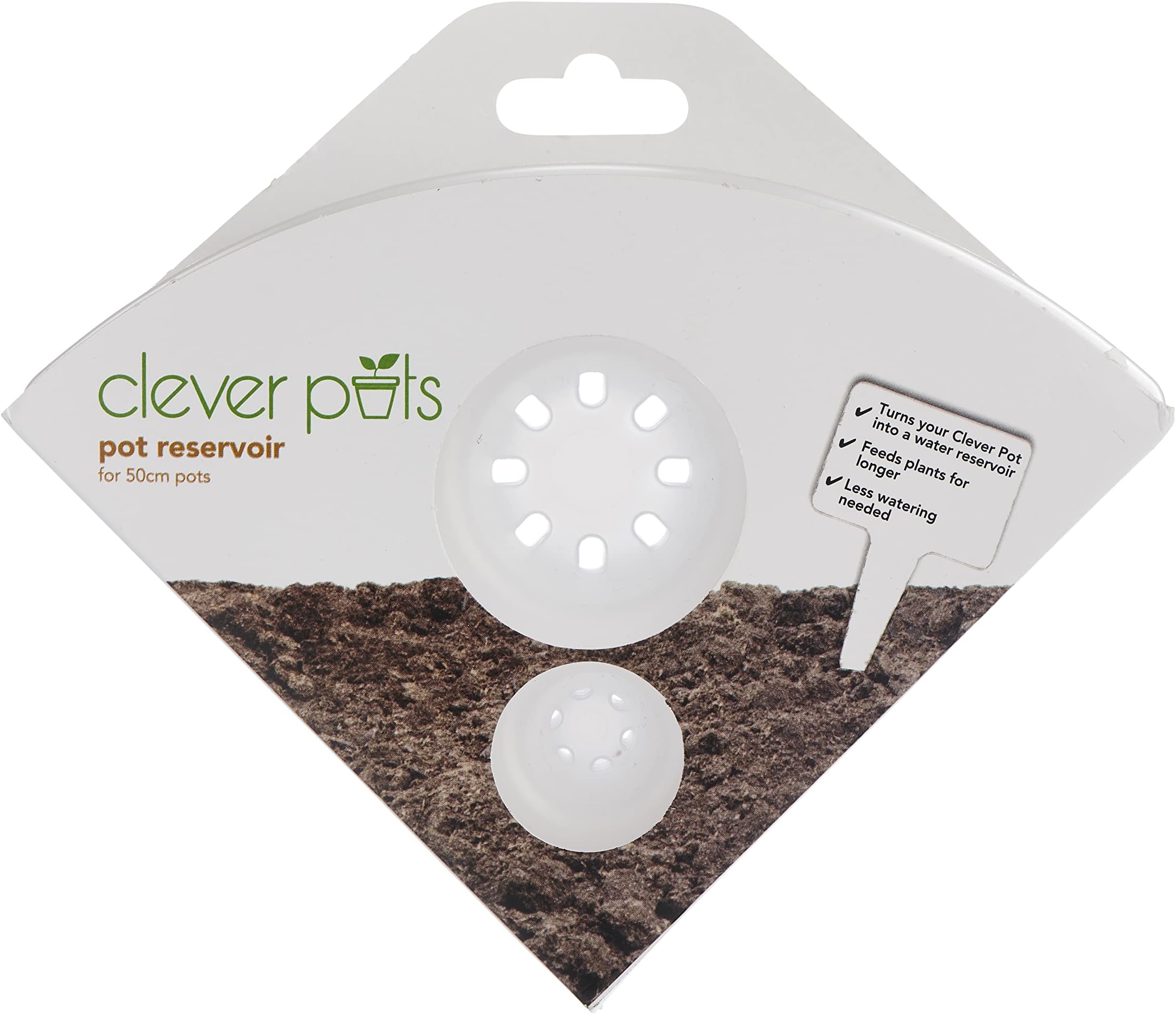 50cm Reservoir, Reduces Water Waste, Fits 50cm Round Plant Pot, 487699