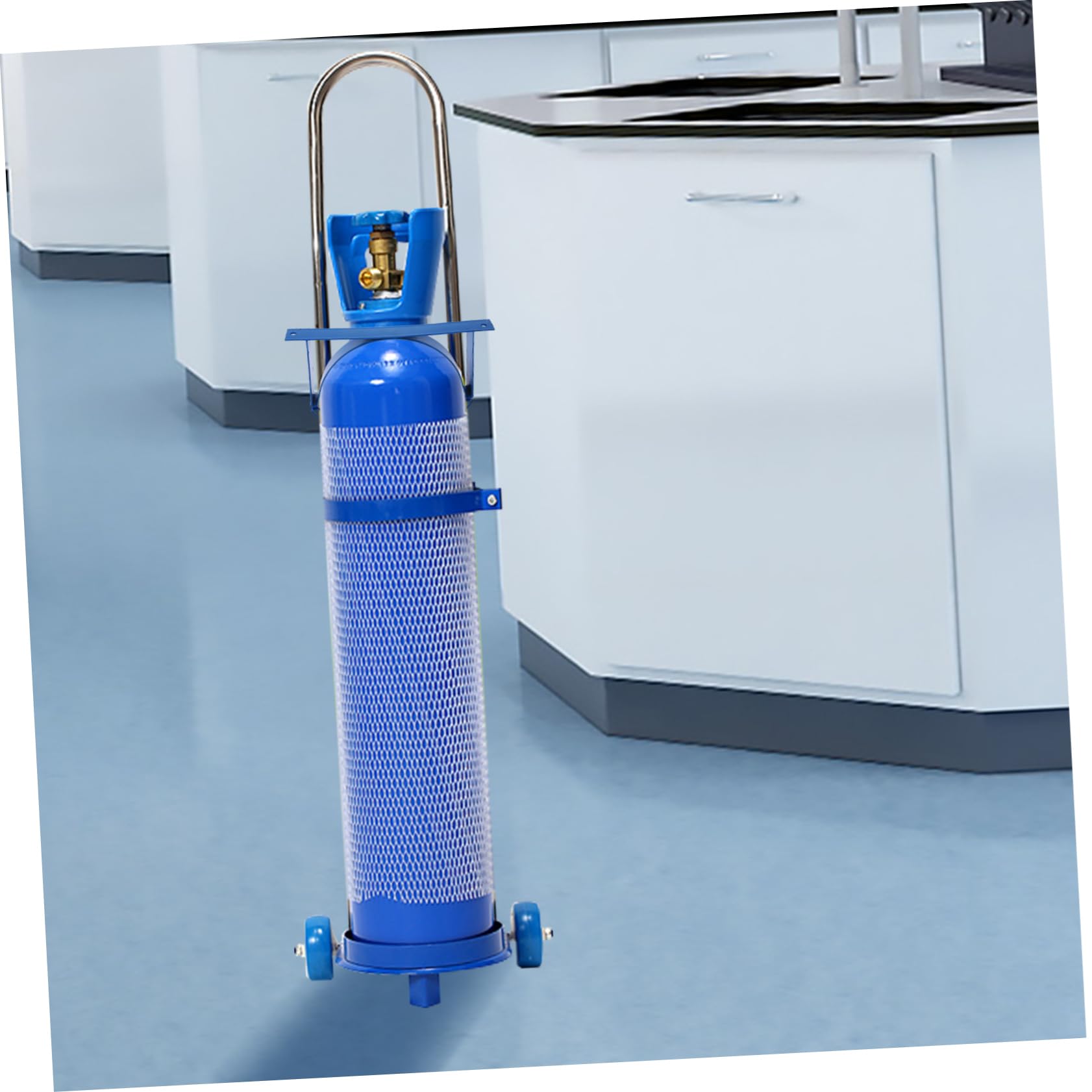 Gasflaschenhalterung aus Eisen für Gas und Propantank, Wandmontage