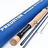 M MAXIMUMCATCH Maxcatch Predator Big Game and Saltwater Fly Fishing Rod: 7'11''/9'/9'2''/10', 4-Piece, 8/9/10/11/12 Weight