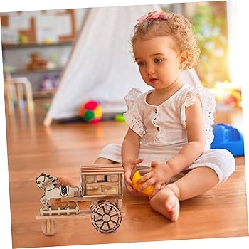 アメリカン アンティーク 木馬 子供の車 Amazon.co.jp: HOMOCONO アンティーク馬車おもちゃ ヴィンテージ