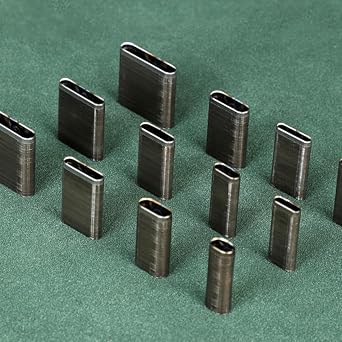 8pcs/Set Oval Holes Hollow Punch Cutter Tool, Punch Set Elliptic Punch Kit Leather Crafting Tools for DIY Leather Working