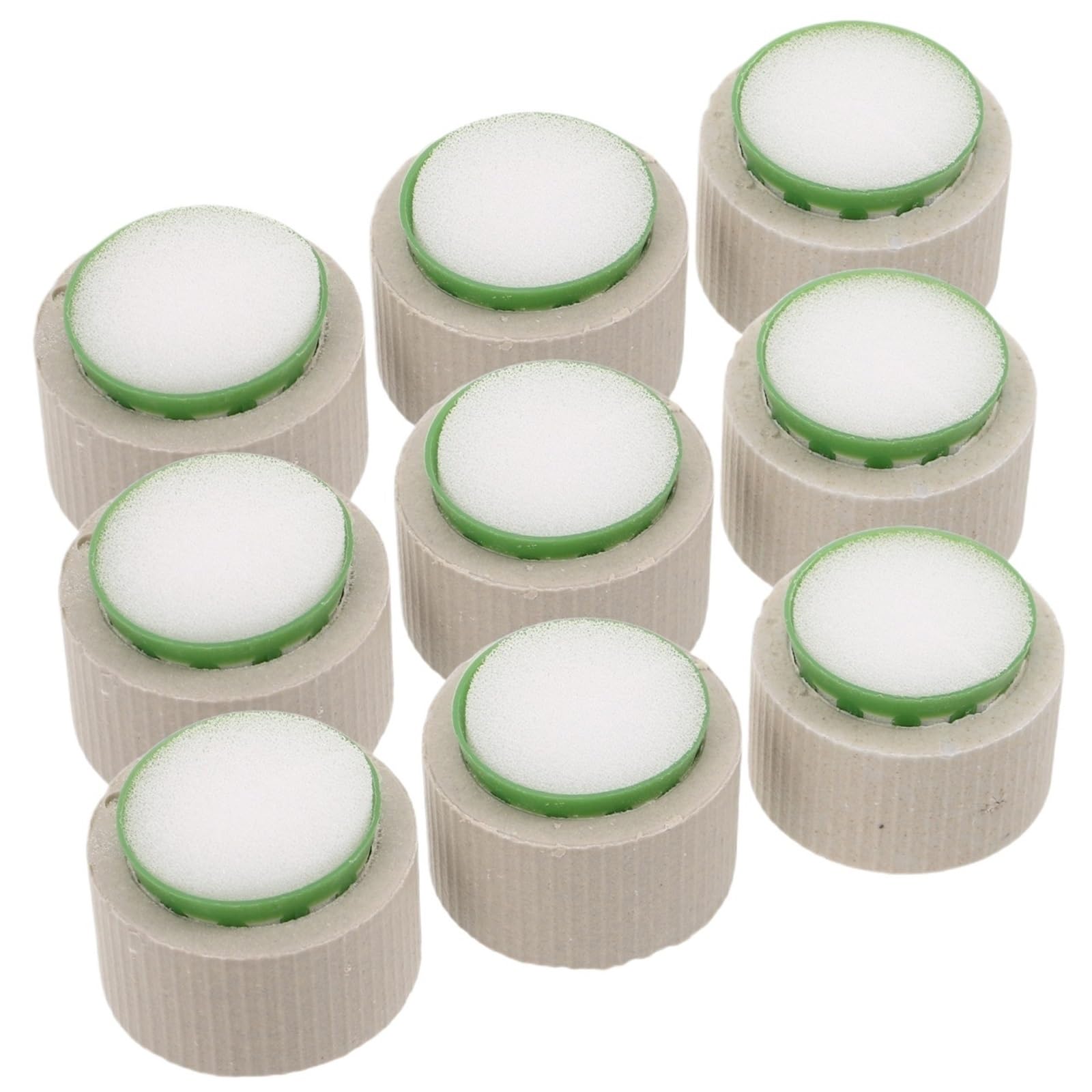 Mlyvax 25set Aquarium Plant Pots Ceramic Weights For Aquatic Plants Secure Root Holding And Enhanced Filtration