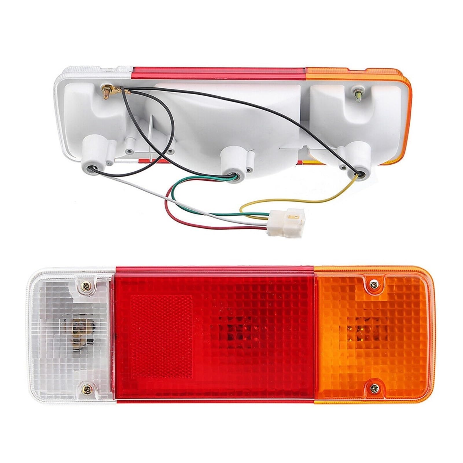 BOYDREAM Piloto Trasero Coche Para Toyota Para Hilux Para Land Para Cruiser Serie 70 75 78 79 Bandeja Ute/Cab 1984-2016 2017 2018 1 par de luces traseras para luz de señal
