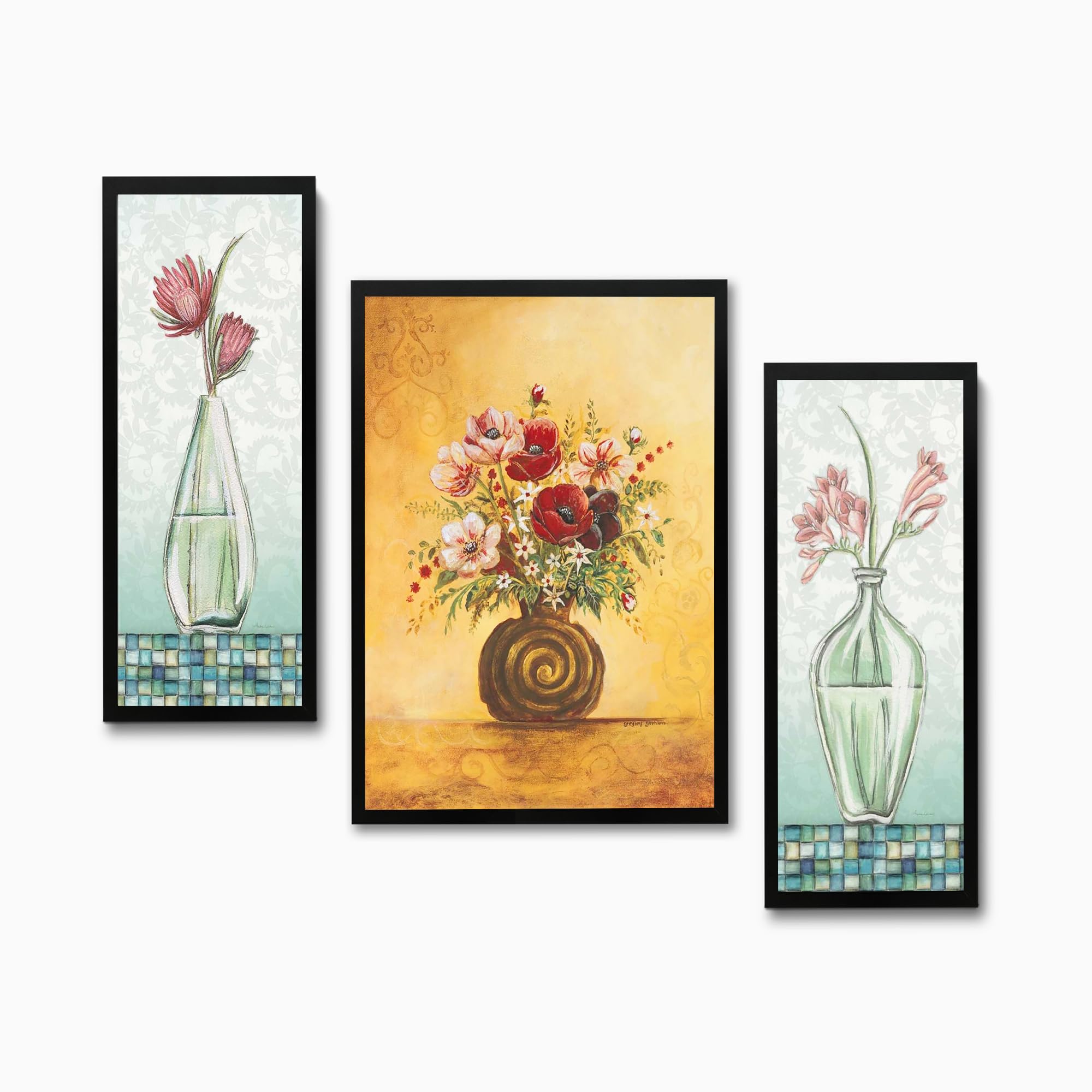 Rousrie Wall Frames - Set of 3 for Living Room & Bedroom -7