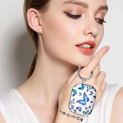 Miniatura 7 de Maxjoy Funda compatible con AirPods de 3 generación, funda transparente de tercera generación con llavero protector duro de 3 generación diseñada