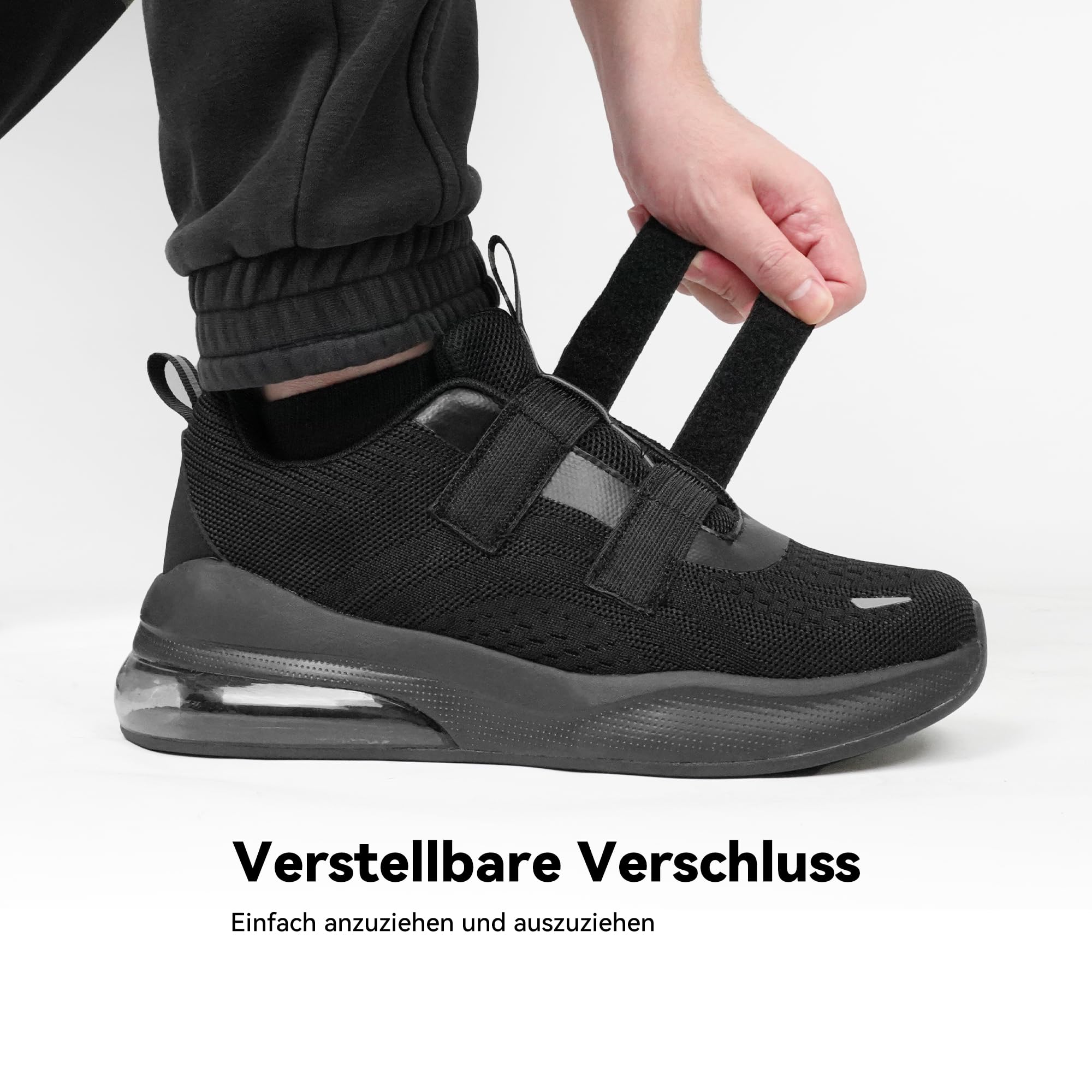 Scarpe da uomo ortopedico diabetico scarpe da ginnastica con impermeabile Extra Largo Neuropatia Gonfia