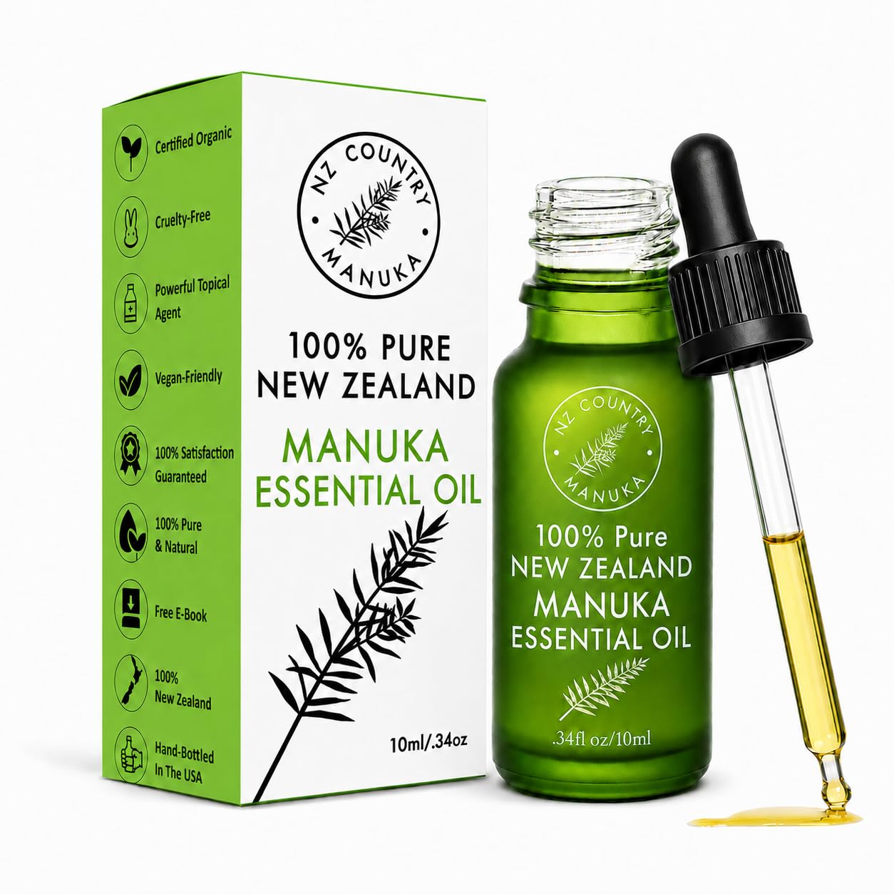 Amazon.com: 100% Pure New Zealand Manuka Oil | Organic Essential