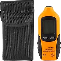 Vista 6 de Detector de microondas, pantalla LCD digital Detector de fugas de microondas, probador de microondas, detector de radiación Medidor EMF 2450MHz