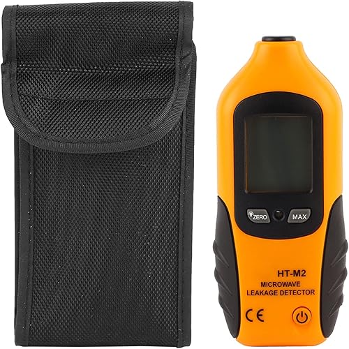 Miniatura 6 de Detector de microondas, pantalla LCD digital Detector de fugas de microondas, probador de microondas, detector de radiación Medidor EMF 2450MHz para