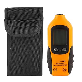 Microwave Leak Detector, Microwave Tester HT M2 Digital LCD Display Microwave Leakage Detector Microwave Leakage Detector Radiation Meter Tester