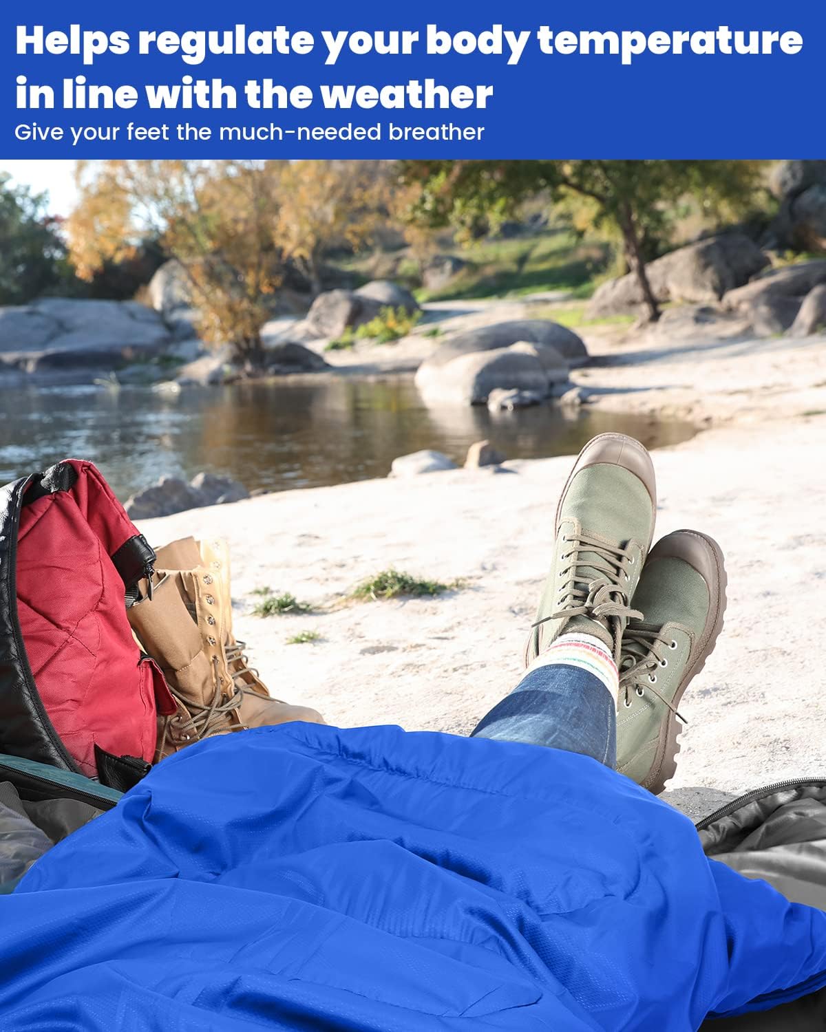 Sac de dormit cu geantă de transport