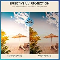 Vista 9 de Thick Square Frame Glasses for Women Men Chunky Rectangle Non Prescription Blue Light Glasses Computer Eyeglasses A1 Black