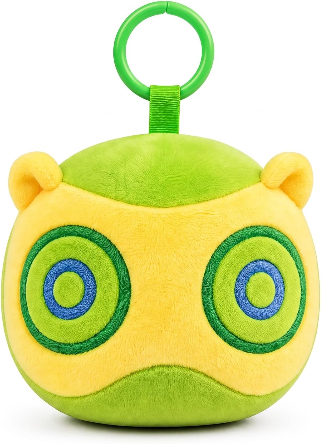 Valorant Mosh Plush Keychain, Spiral Eye, Neon Green, Collectible