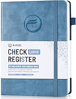 Vista 7 de Registros de cheques para chequera personal, registro Blugool de cheques con registros de cheques y transacciones, libro de registro de contabilidad