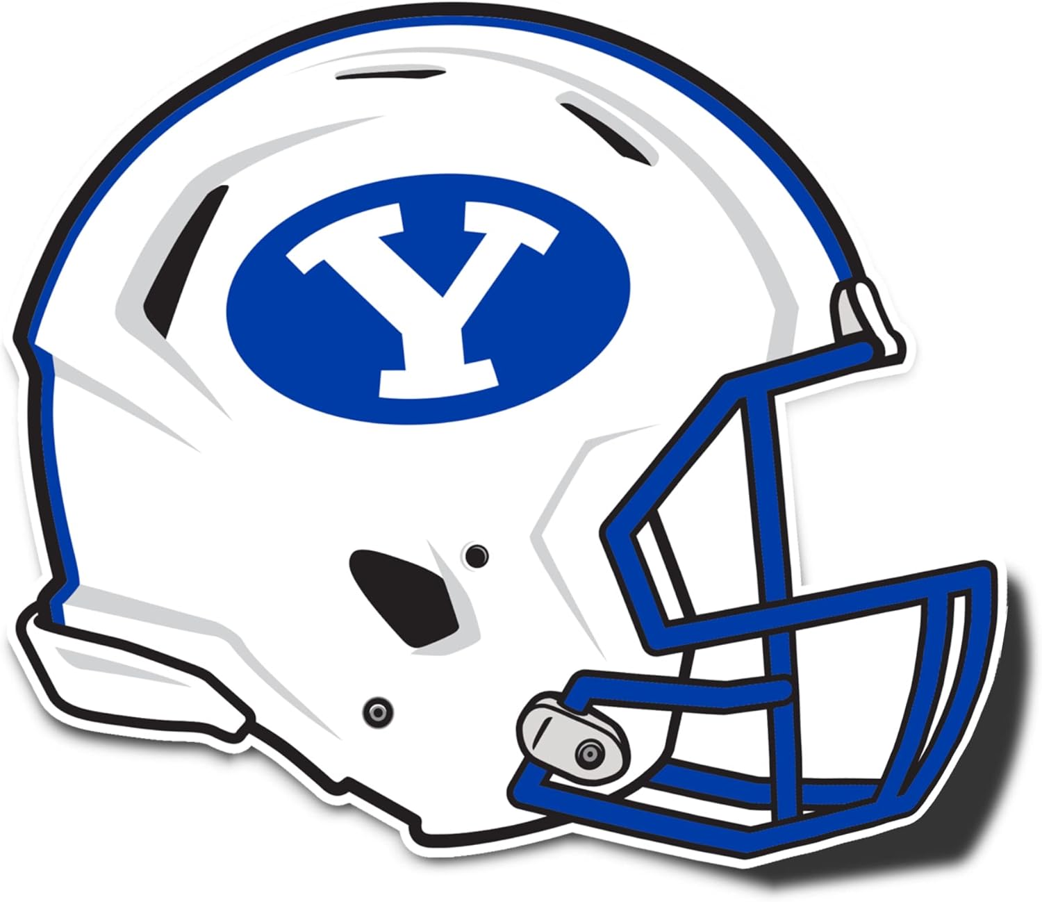 Desert Cactus Brigham Young University Sticker Cougars BYU Cougs Vinyl Decal Laptop Water Bottle Car Scrapbook (IND 19)