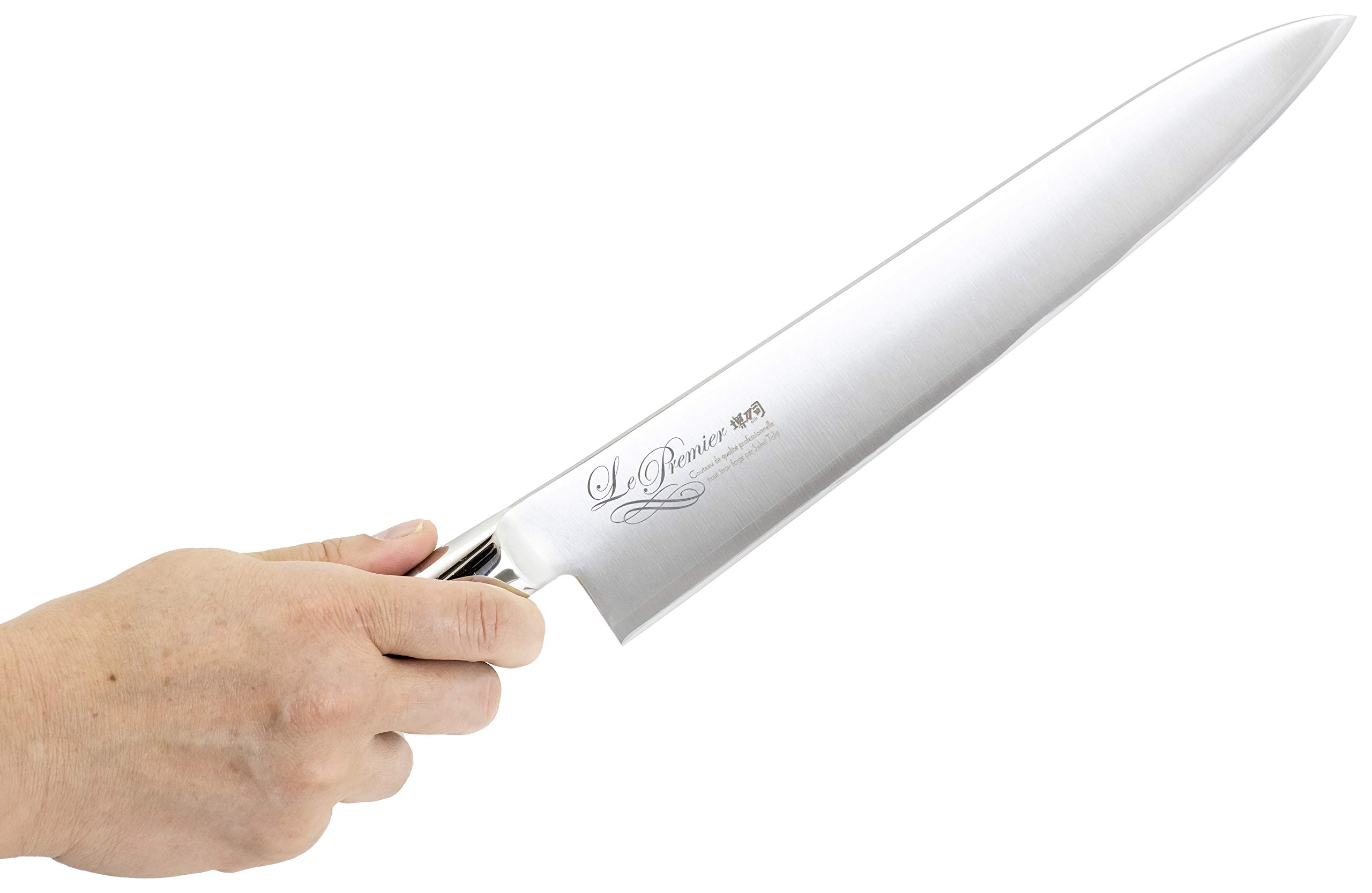 Amazon｜堺刀司 和泉利器製作所 ラ・プレミア 牛刀 240mm｜牛刀包丁
