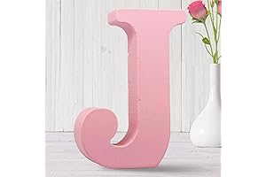 AOCEAN Wooden Letter "J" Wall Decor
