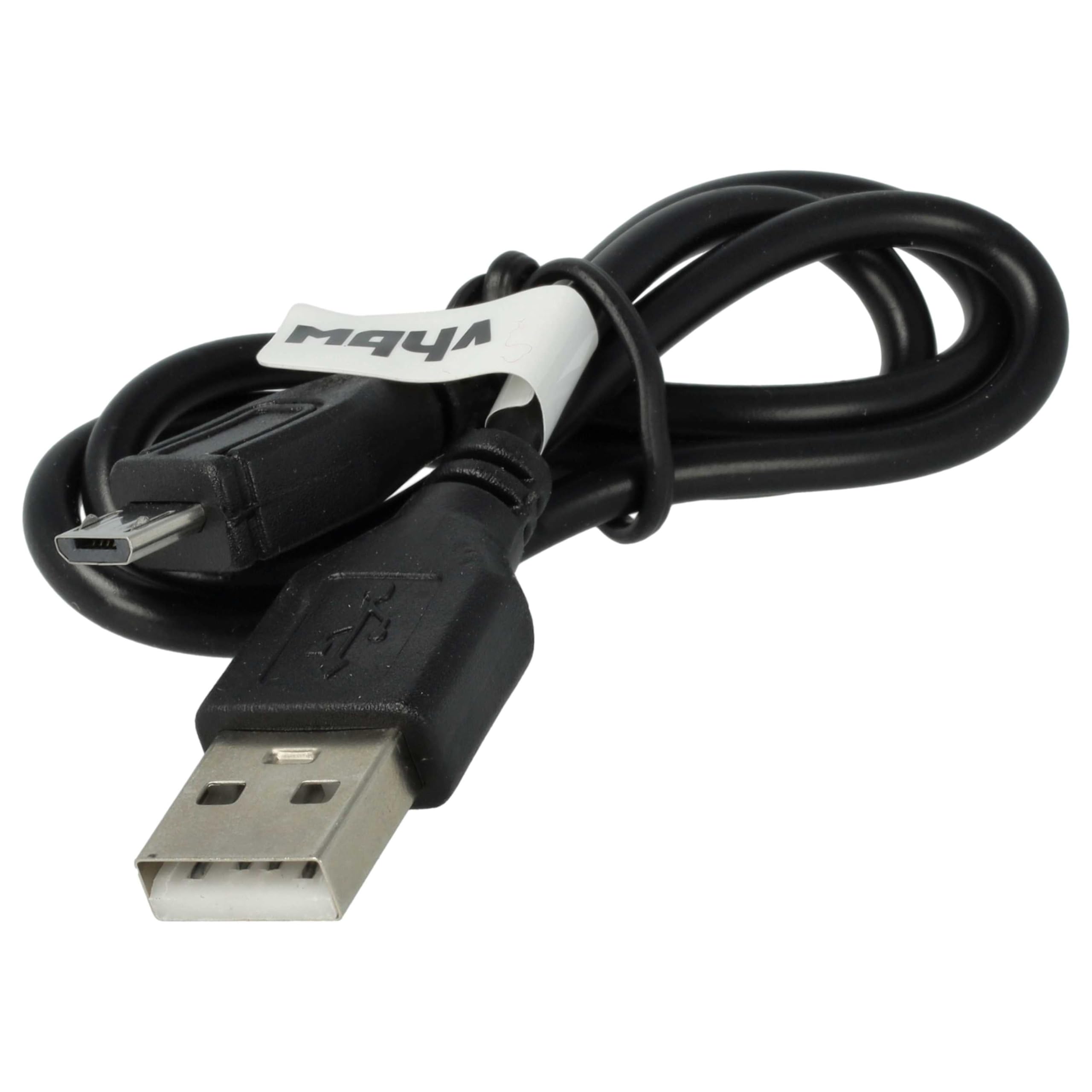 vhbw Câble de données USB (USB standard type A vers appareil photo) compatible avec Nikon CoolPix P610, P900, S33, S7000, S9900,