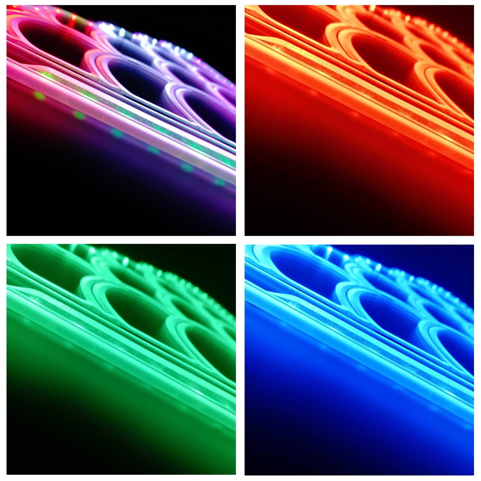 ADVPRO Billardtisch Snooker Pooltisch Zimmer RGB Dynamisches Glam LED-Schild - Schnittkantenform - Smart 3D Dekoration - Mehrfarbige Beschilderung st06s43-fnd-i0213-c
