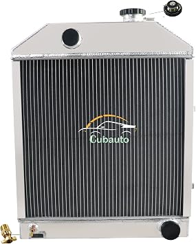 C7NN8005H Aluminum Radiator For Ford New Holland 2000 2600 3000 3100 3500 4000+,3 Row Core Tractor Radiators