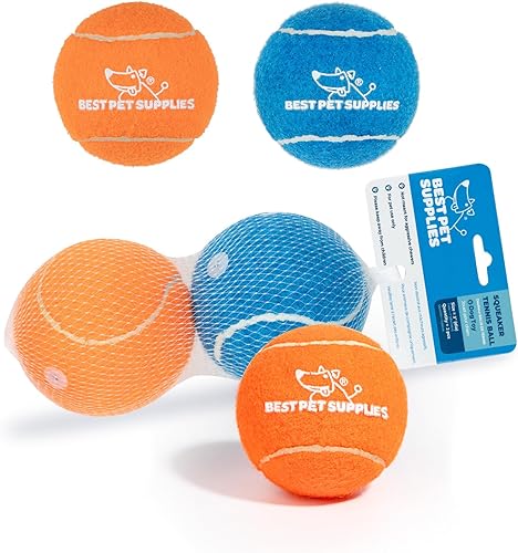 Vista 101 de Best Pet Supplies - Juguetes para cachorros y perros adultos, crujen y hacen chirridos, pollo (azul)