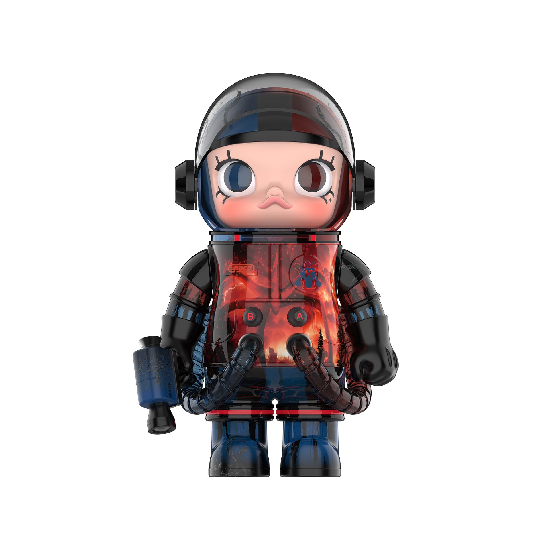POP MART MEGA SAPCE Molly 400 Stranger Things 11 96in 29 7cm Figurine Mordern Home D cor Holidday
