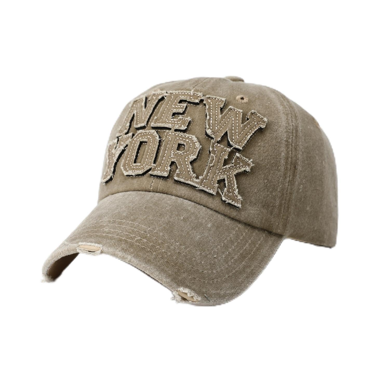 New York Washed Cotton Cap for Men Women Gorras Snapback Caps Baseball Caps Casquette Dad Hat Outdoors Cap-image-35