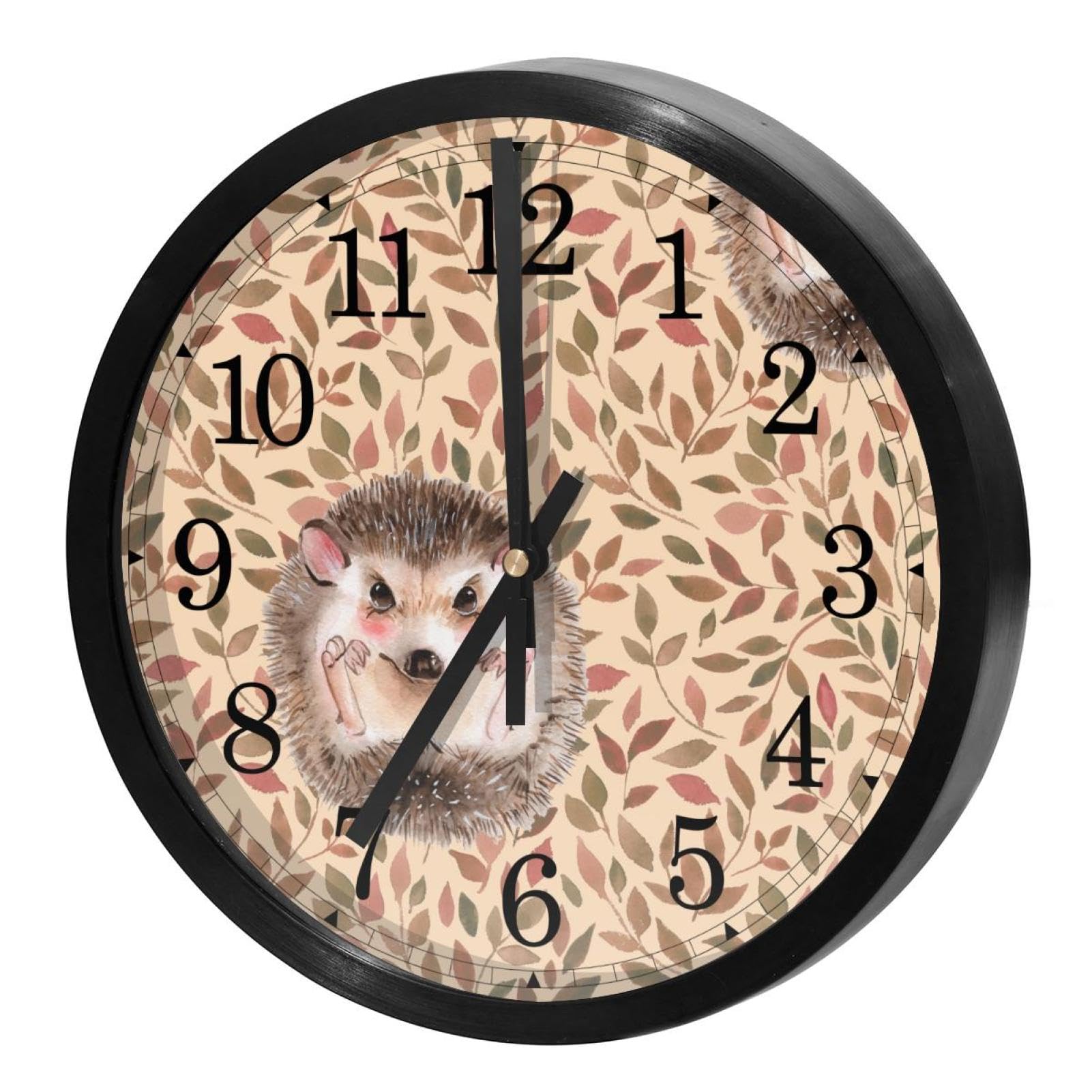 Horloge murale silencieuse à quartz sans tic-tac fonctionnant sur piles pour bureau