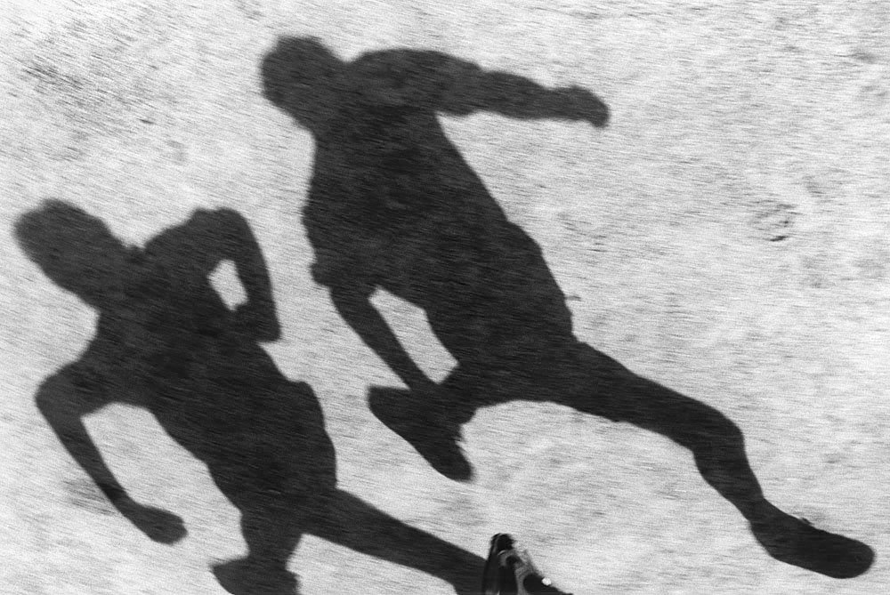 Photographie Noir/Blanc de Darmstadt 1996 souvenir artistique d'Allemagne