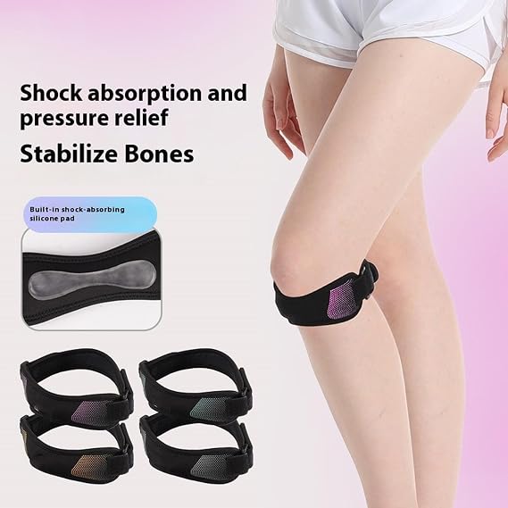 Breathable Knee Stabiliser Strap Flexible Brace For Sports Injury Prevention And Uncomfort Relief Athletic Knee Brace For Basketball