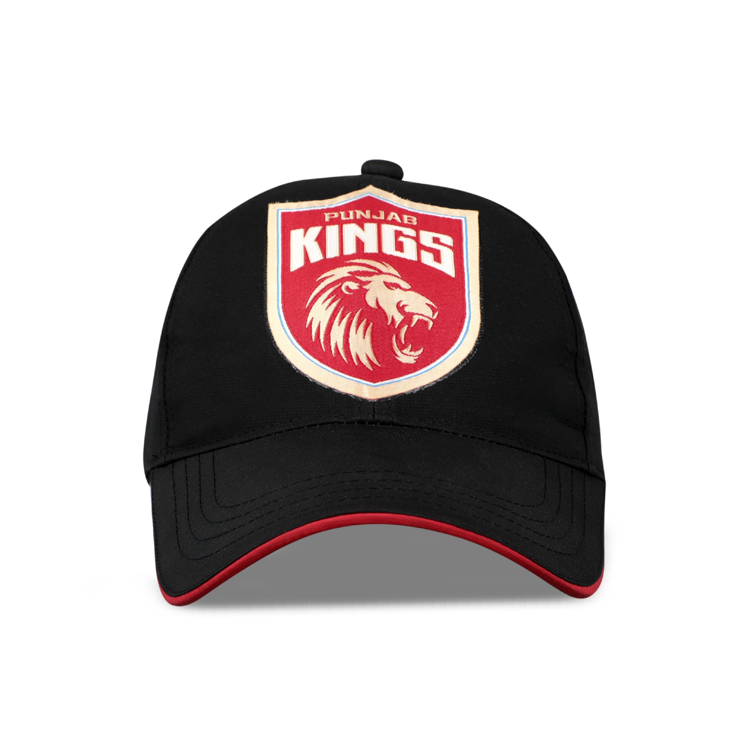 nivia X Punjab Kings Micro Dobby Cap Black – Lightweight Breathable Fabric, Quick-Dry Sweatband, Adjustable Fit for Training, Running & Outdoor Use-picture-12