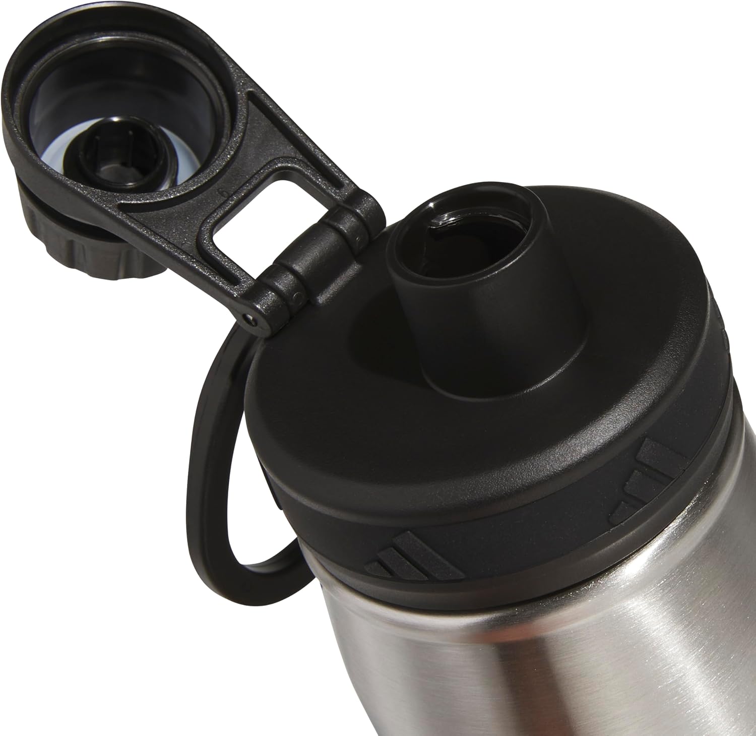 adidas Stainless Steel Metal Water Bottle 34 oz (1L) Screw Cap