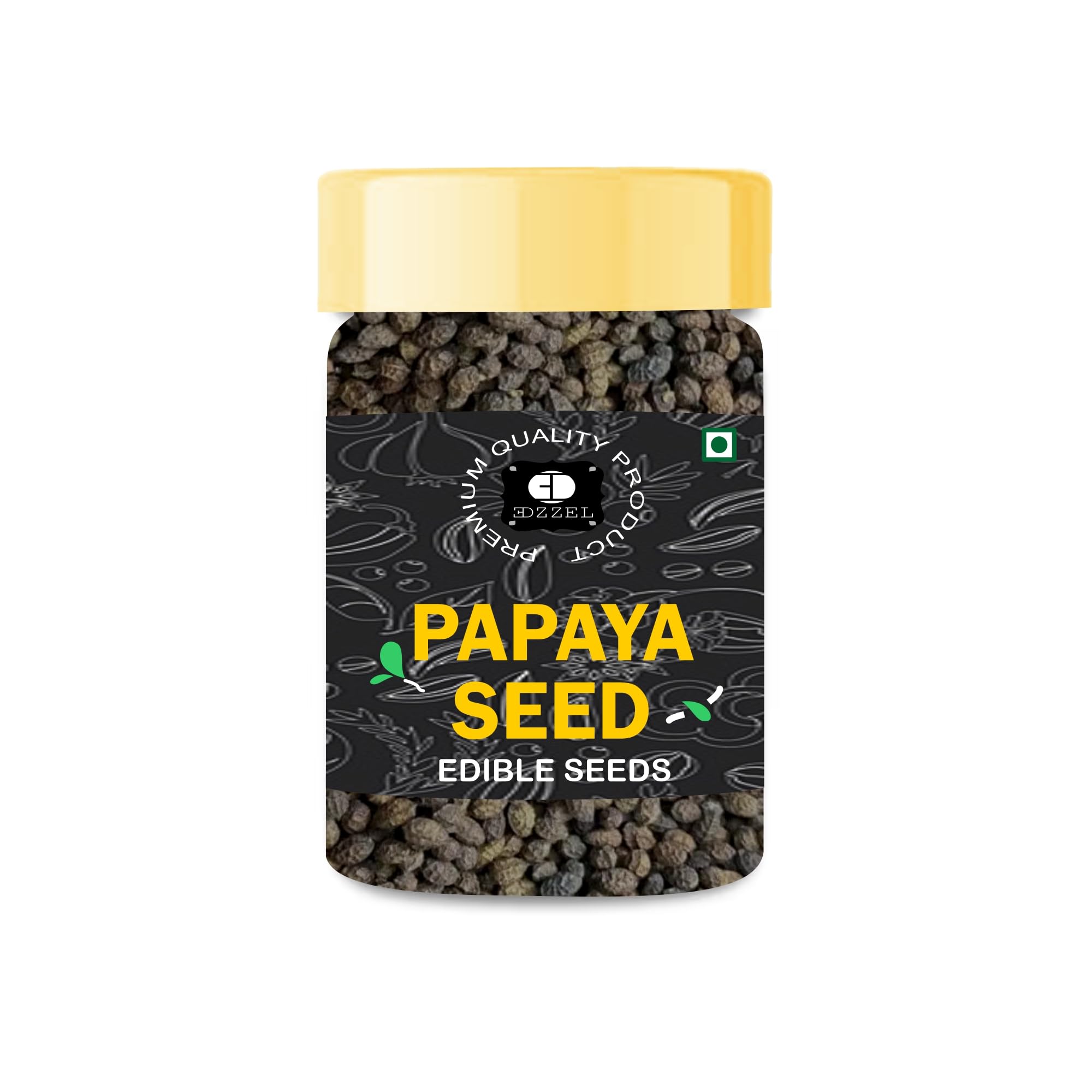 Papaya Seeds 1 Oz / 28.34 Gram (Set Of 1)