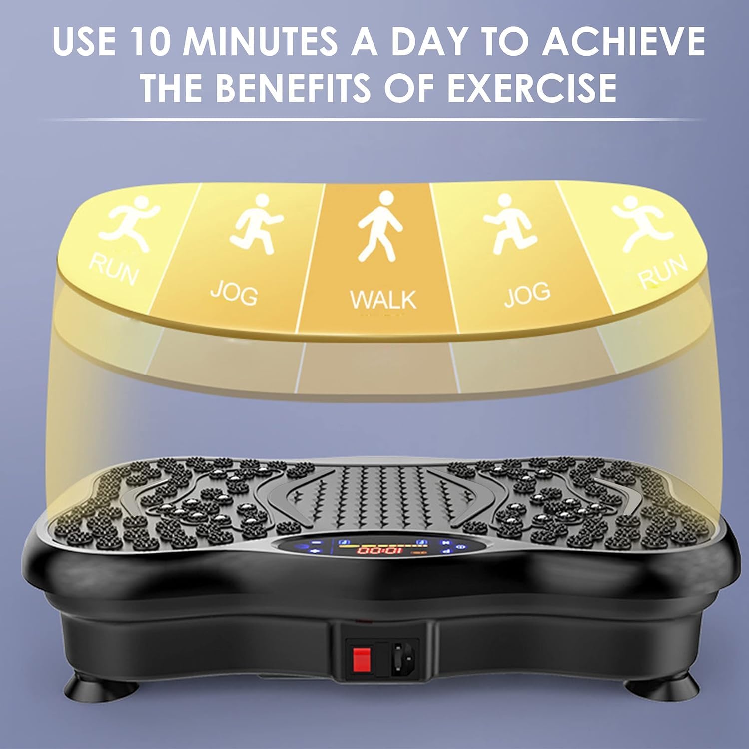 Buy Now Alpha Crazyfit Vibration Plate Massager,Home&Amp;Gym Workout 4 Buy Now Alpha Crazyfit Vibration Plate Massager,Home&Amp;Gym Workout