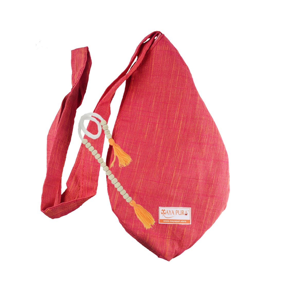 MAYAPURI Cotton Chanting Bag/Japa Mala Bag with Sakshi Mala Counter for Daily Mantra Jaap (Ruby Red) (B0CTH8VS4M) Amazon Price History, Amazon Price Tracker