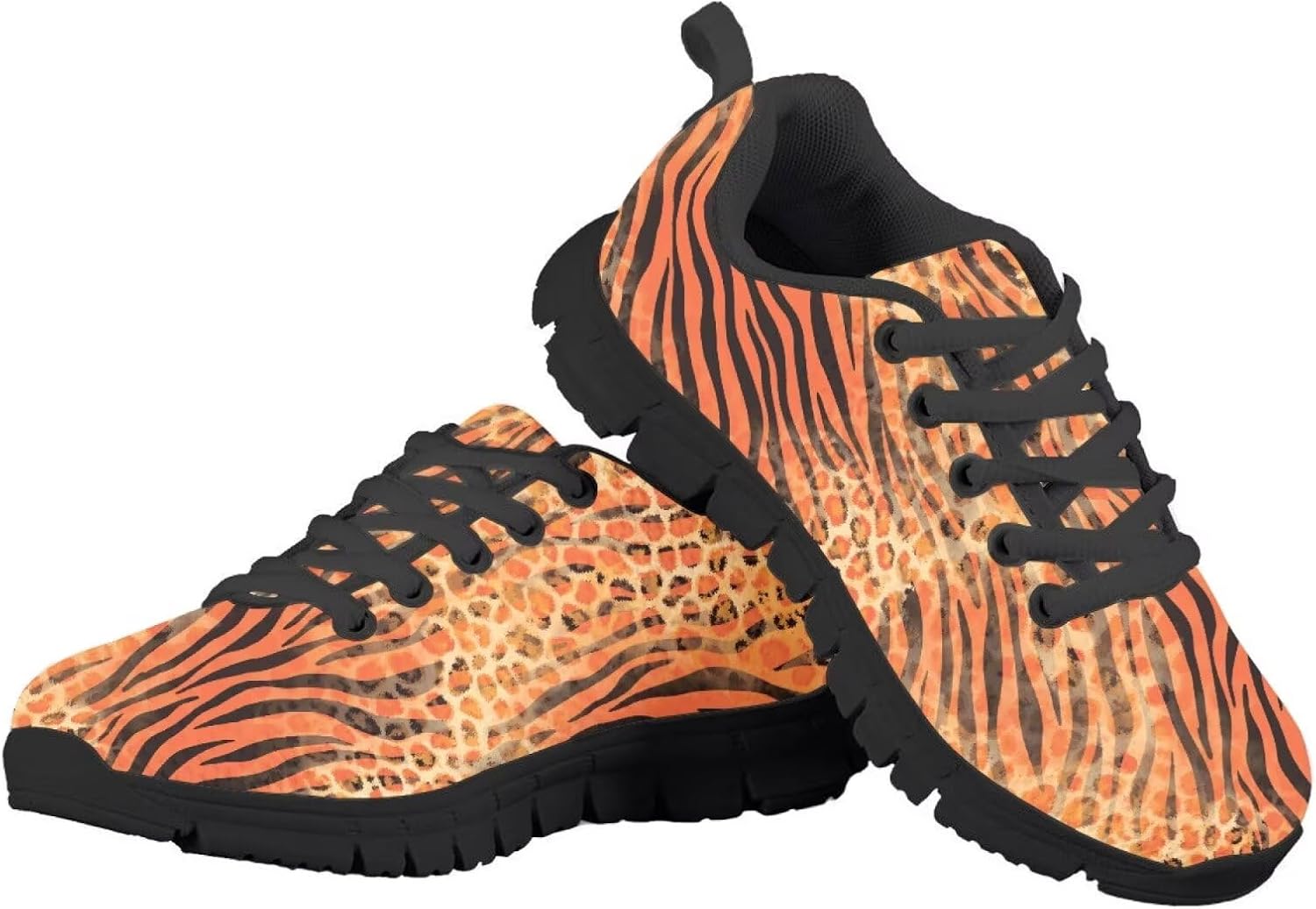 Kids Halloween Sneakers Boys Girls Slip on Tennis Running Shoes Lace Up School Outdoor Sport Sneaker
