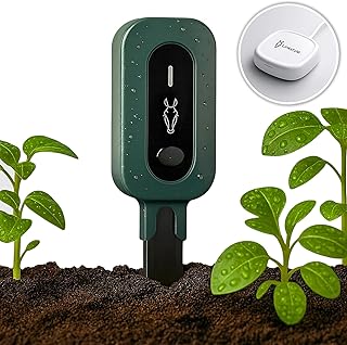 PLANTRON Afra II Smart Soil Moisture Sensor By LINKSTYLE — Includes WiFi...
