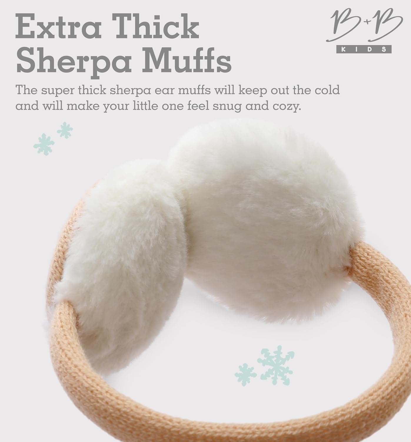 Brook + Bay Kids Ear Muffs - Winter Animal Earmuffs - Cozy Ear Warmers - Image 4
