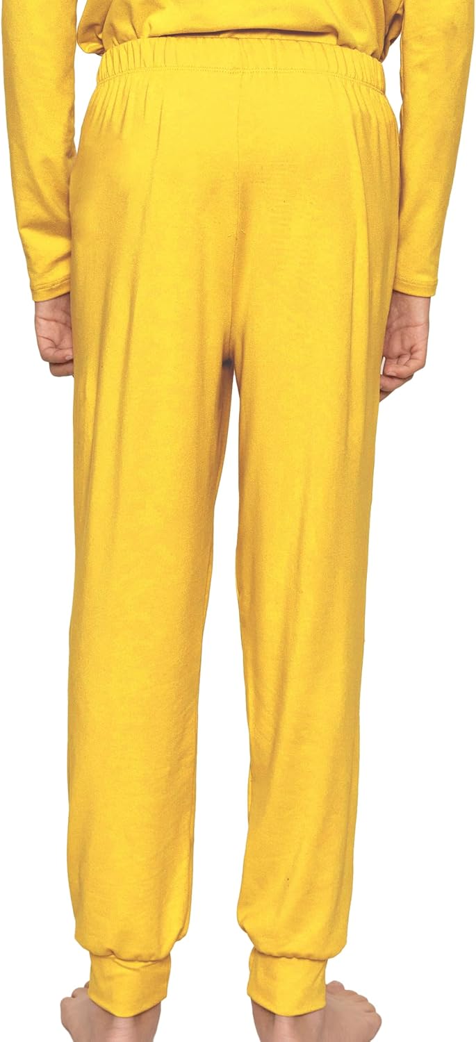 STRETCH IS COMFORT Youth Boys Cuffed Lounge Pants | Soft Knit Joggers | Pull-On Soft Bottoms | Relaxed Everyday Fit | 4–16