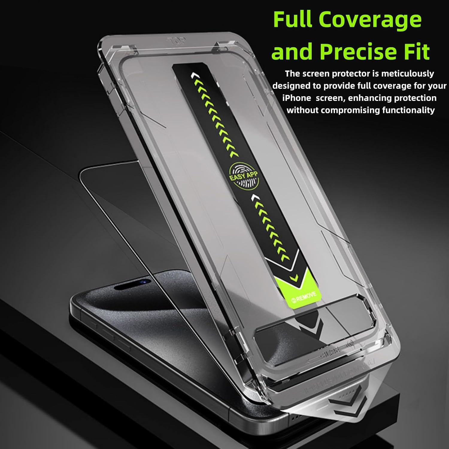 2 Pack tempered glass screen protector for iphone 13/13pro/14/16e， Tempered Glass Screen Protector，Protector de Pantalla, 9H Hardness, Bubble-Free, Easy Install Kit(iphone 13/13pro/14/16e)