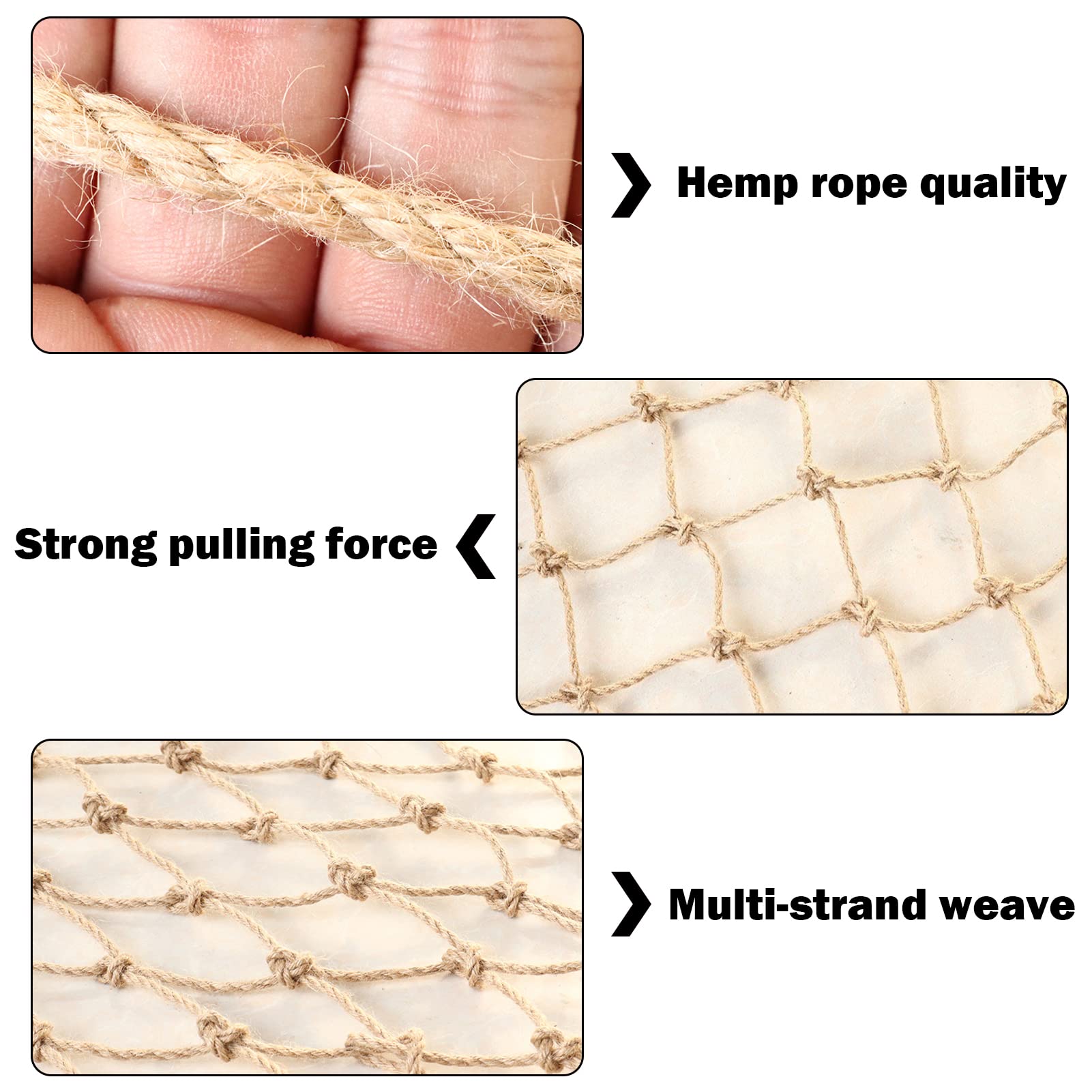 Rete di Supporto per Piante, 2 m x 5 m Rete di Supporto per Piante Rampicanti, Rete di Iuta per Piante Rampicanti, Naturale Compostabile da Giardino di Juta, Biodegradabile