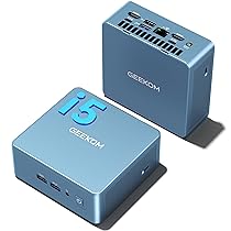 GEEKOM IT12 Mini PC con Intel i5-12450H|16GB RAM DDR ESPANDIBILE e 512GB SSD| Windows 11 Pro – LAN 2.5G|6 porte USB| Slot SD – Garanzia 3 Anni – Ideale per Multitasking e Controllo Industriale