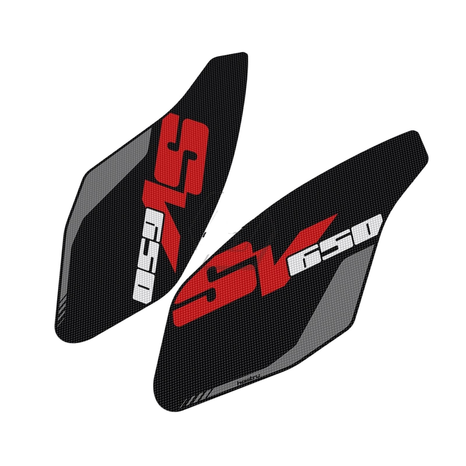 Tank Pads Für Suzuki SV650 SV 650 2017-2022 Motorrad Seite Tank Pad Schutz Knie Grip Anti-rutsch (Color : 1)