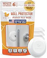 Vista 15 de Ducki Protector de parachoques de pared para puerta, protector de parada autoadhesivo que evita daños y ruido para el mango de la perilla