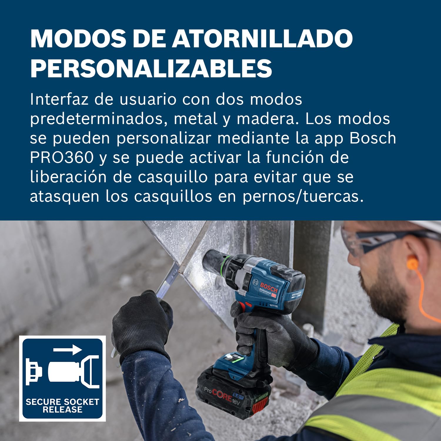 Bosch Professional 18V System atornillador de impacto a batería GDS 18V-750 C (incl. módulo Connectivity GCY42, L-BOXX, sin batería/cargador)