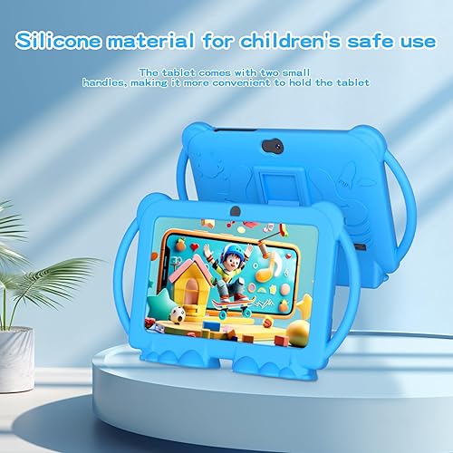 Miniatura 6 de Tablet para niños, tablet de 7 pulgadas para niños 4GB+32GB admite expansión de 1TB, Android preinstalado, control parental, tabletas para niños