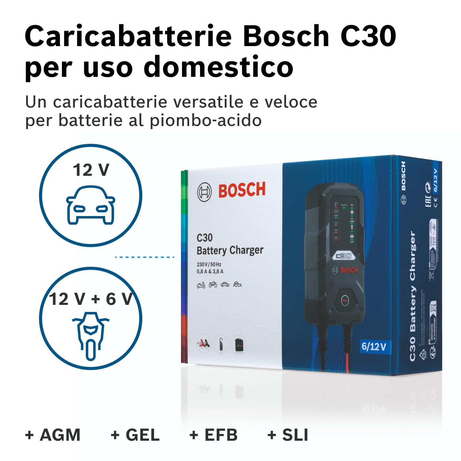 BOSCH, Caricabatteria 0 189 912 030