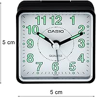 Vista 6 de Casio TQ140 Bla Clock Radios Reloj despertador para viajes.